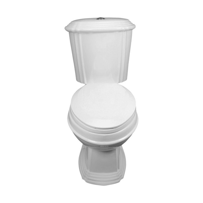 The Renovators Supply Inc. DualFlush Elongated TwoPiece Toilet (Seat